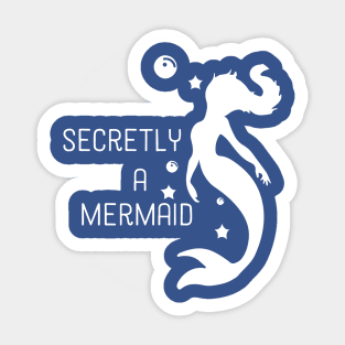 secretly a mermaid2 Sticker